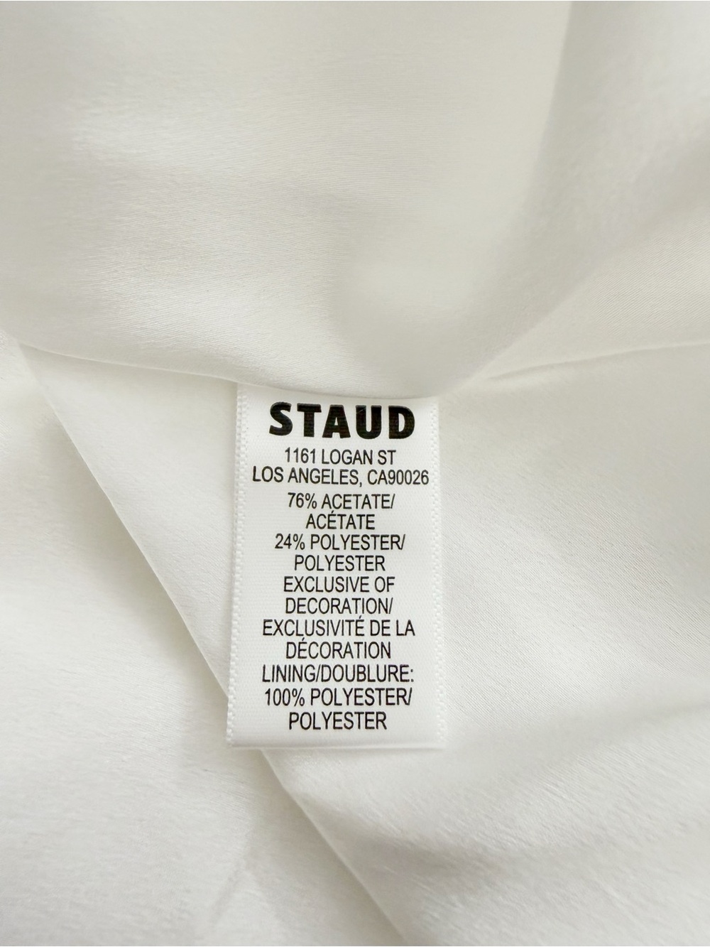 NWT Staud Cadence Dress in Pearl Size 4 - Picture 16 of 16